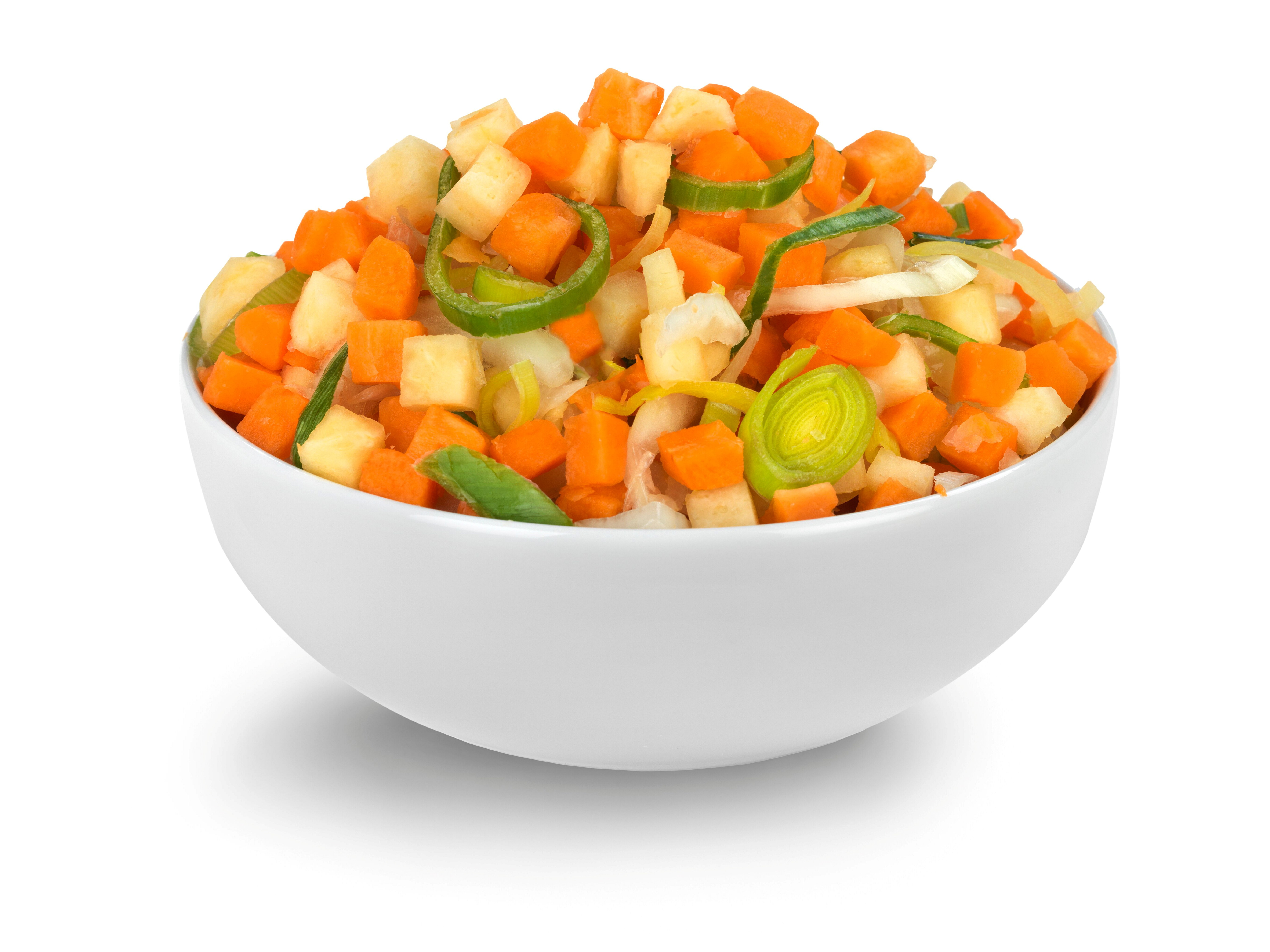 GRØNNSAKSBLANDING RÅ 2 KG