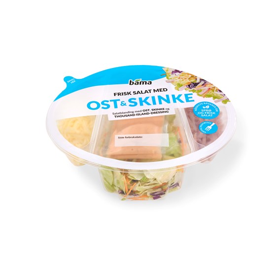 Beger Ost & Skinkesalat (4x255g)