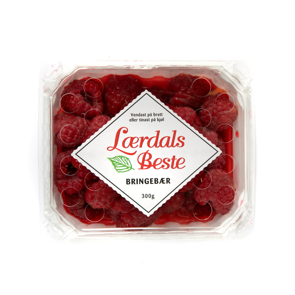 Bringebær fra Lærdal 300gr, frossen