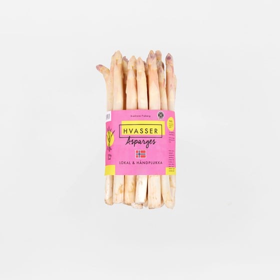 Norsk asparges fra Hvasser 5x1 kg, hvit