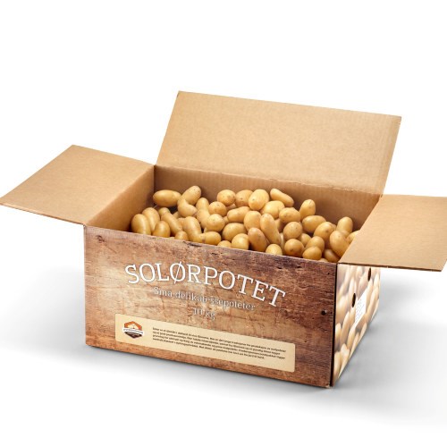 KORT & GODT SOLØRPOTET 10KG