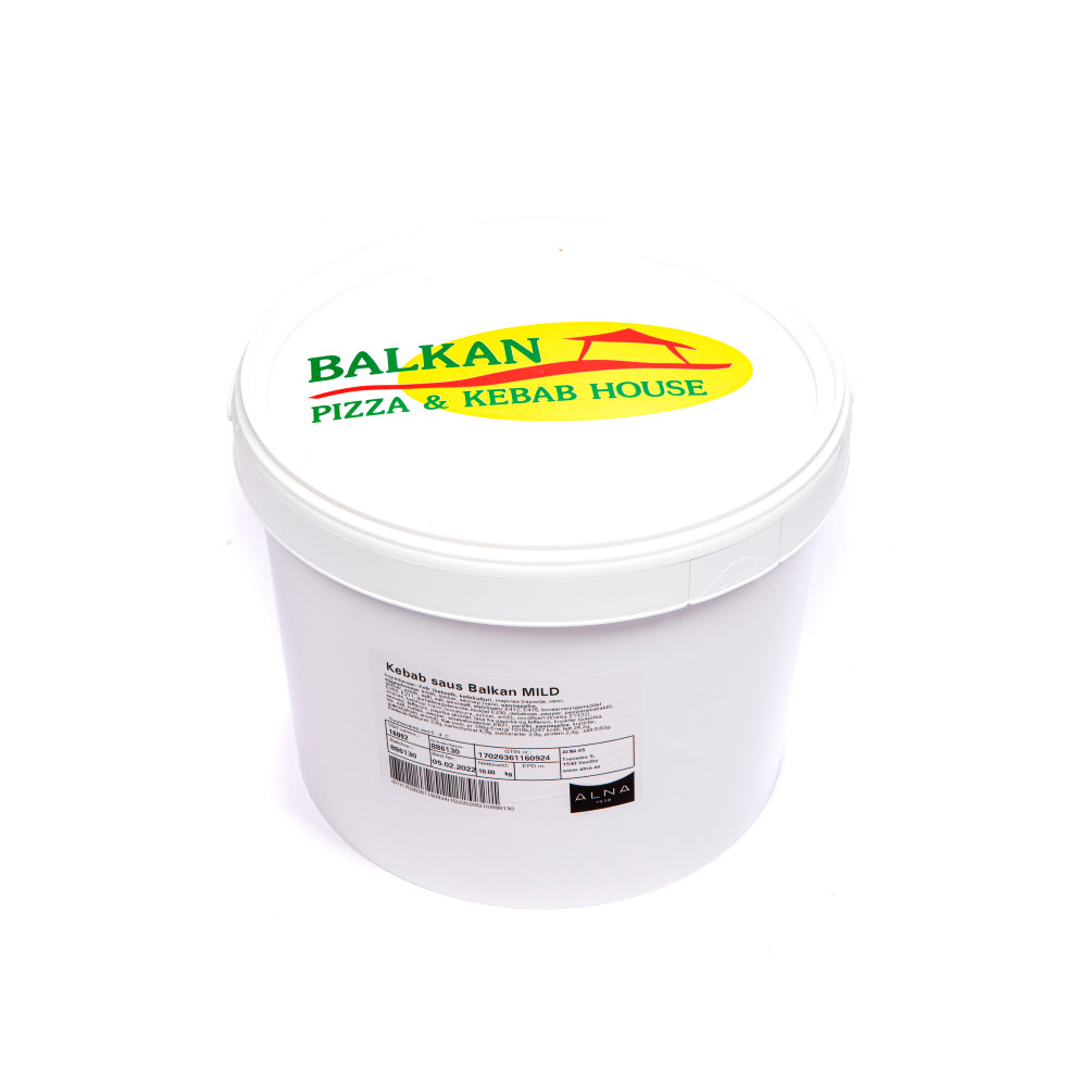 Kebabsaus Balkan MILD