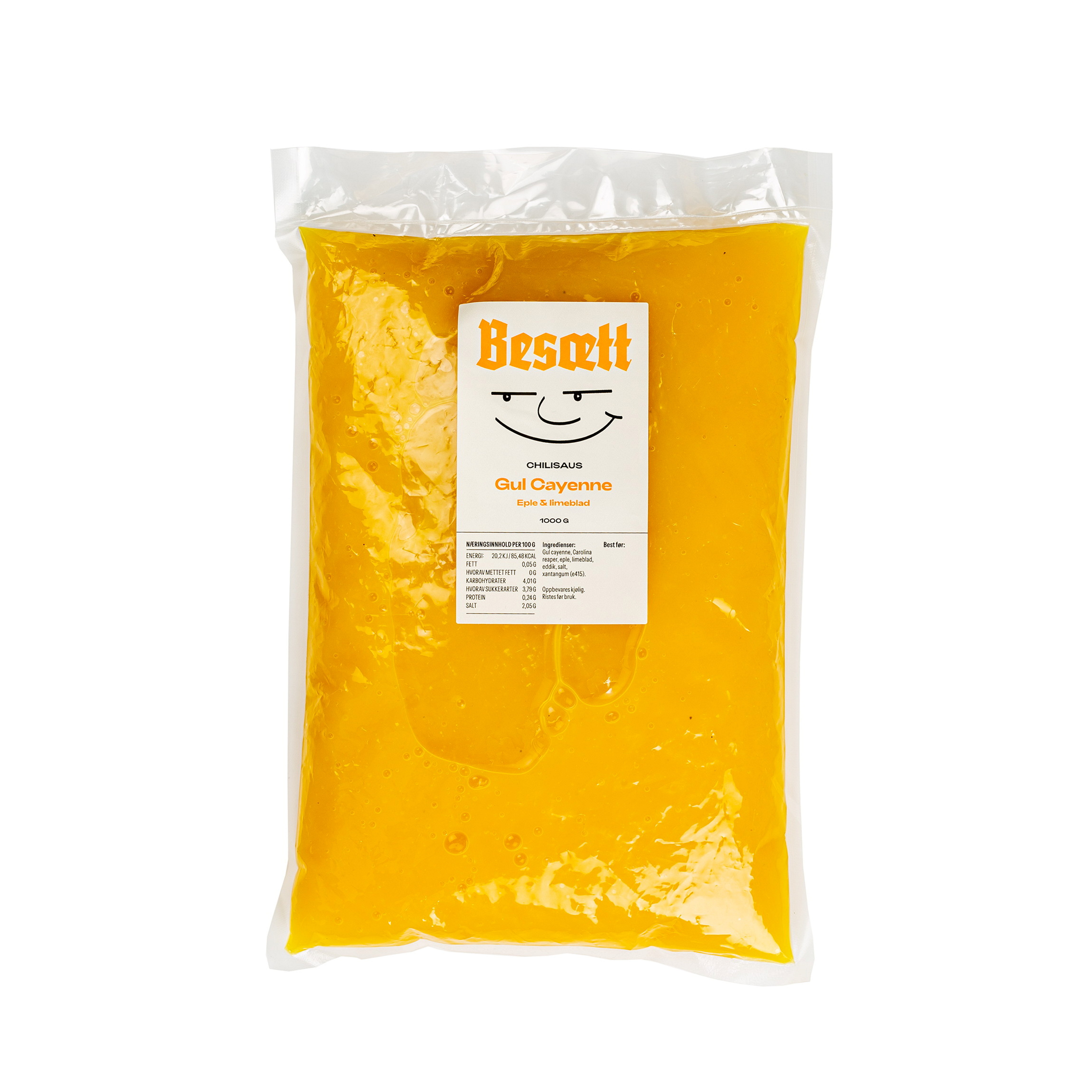 Besætt Cayenne,eple&lime 1000g