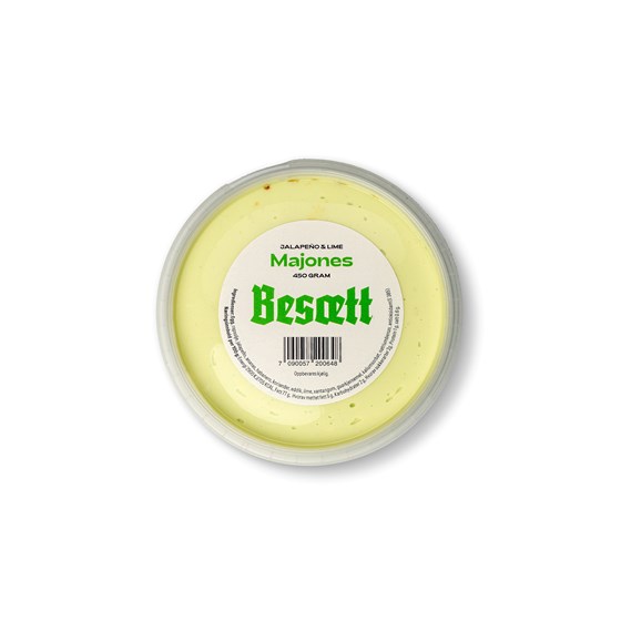 Besætt Jalapeños Majones 450g