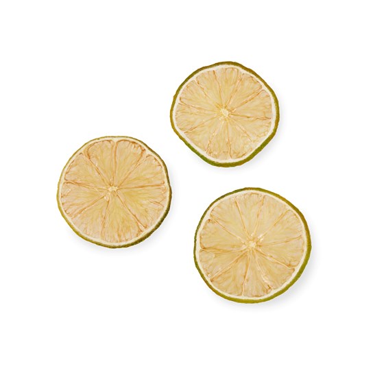 Garnityr Lime skivet, 300g