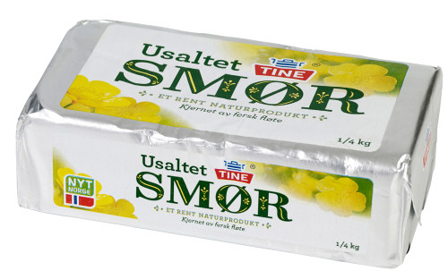 USALTET SMØR 18X250 GR
