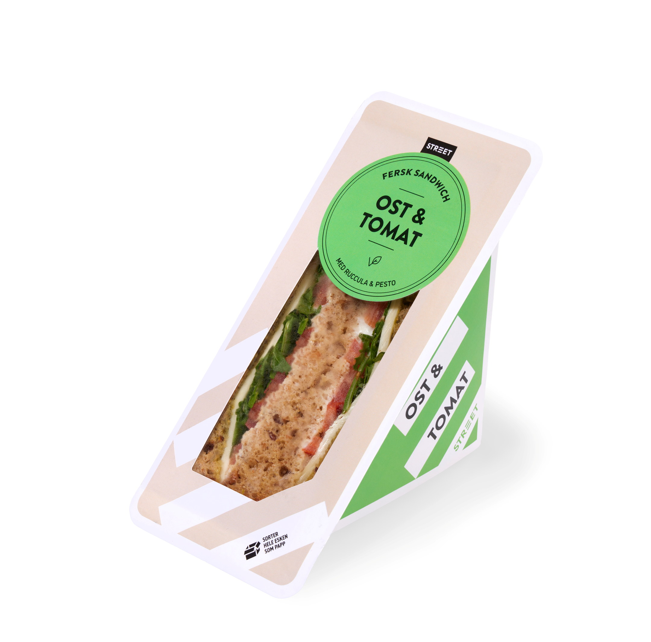 Street Sandwich Ost & Tomat