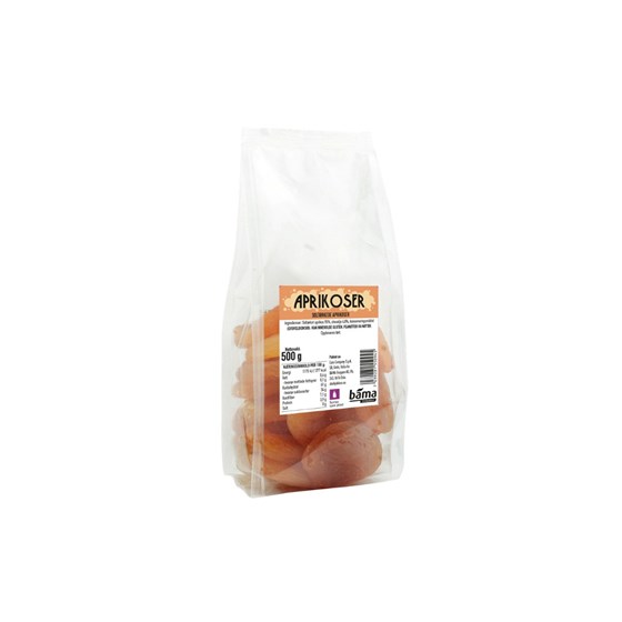 Aprikoser tørkede 500g