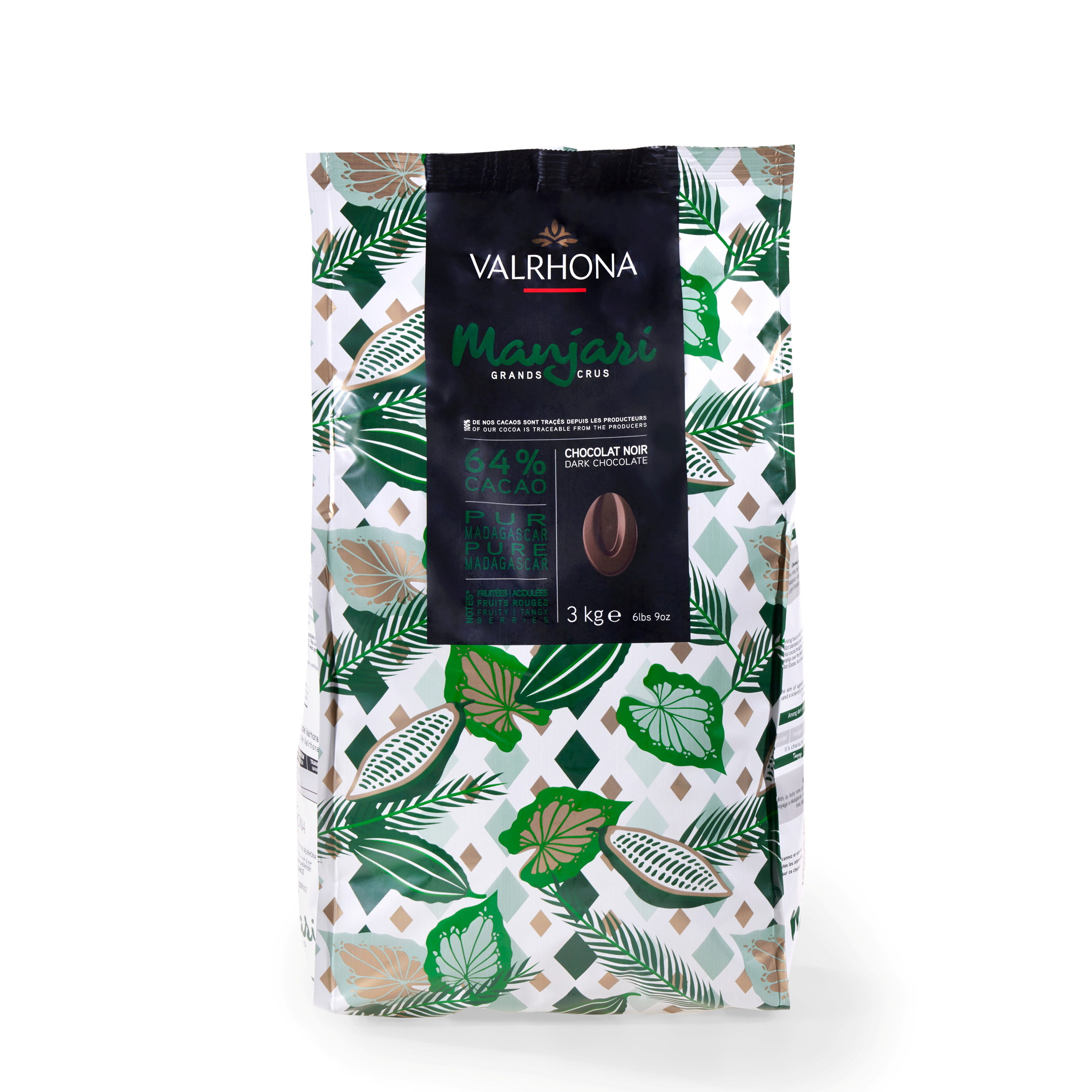 Valrhona Manjari 64% Feves 3kg